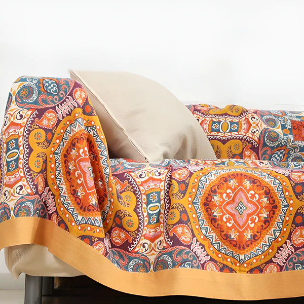 Boho Mandala Wende Tagesdecke