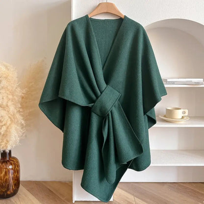 Havenly Winddichter Poncho-Mantel für Damen