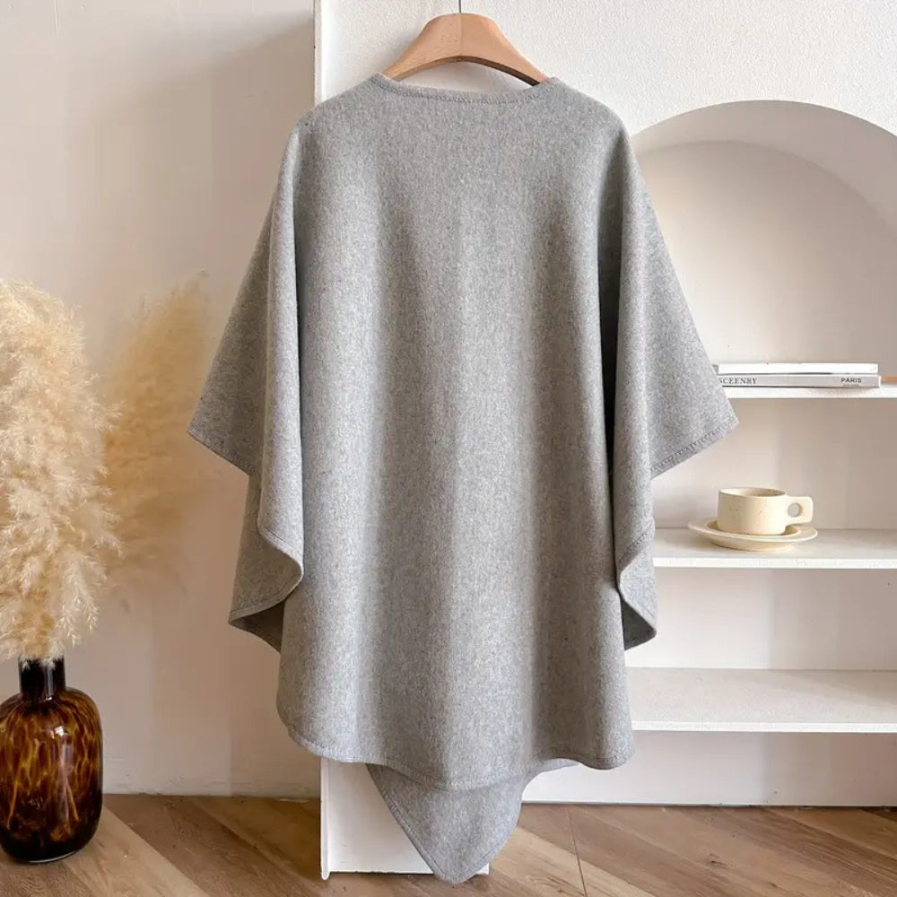 Havenly Winddichter Poncho-Mantel für Damen